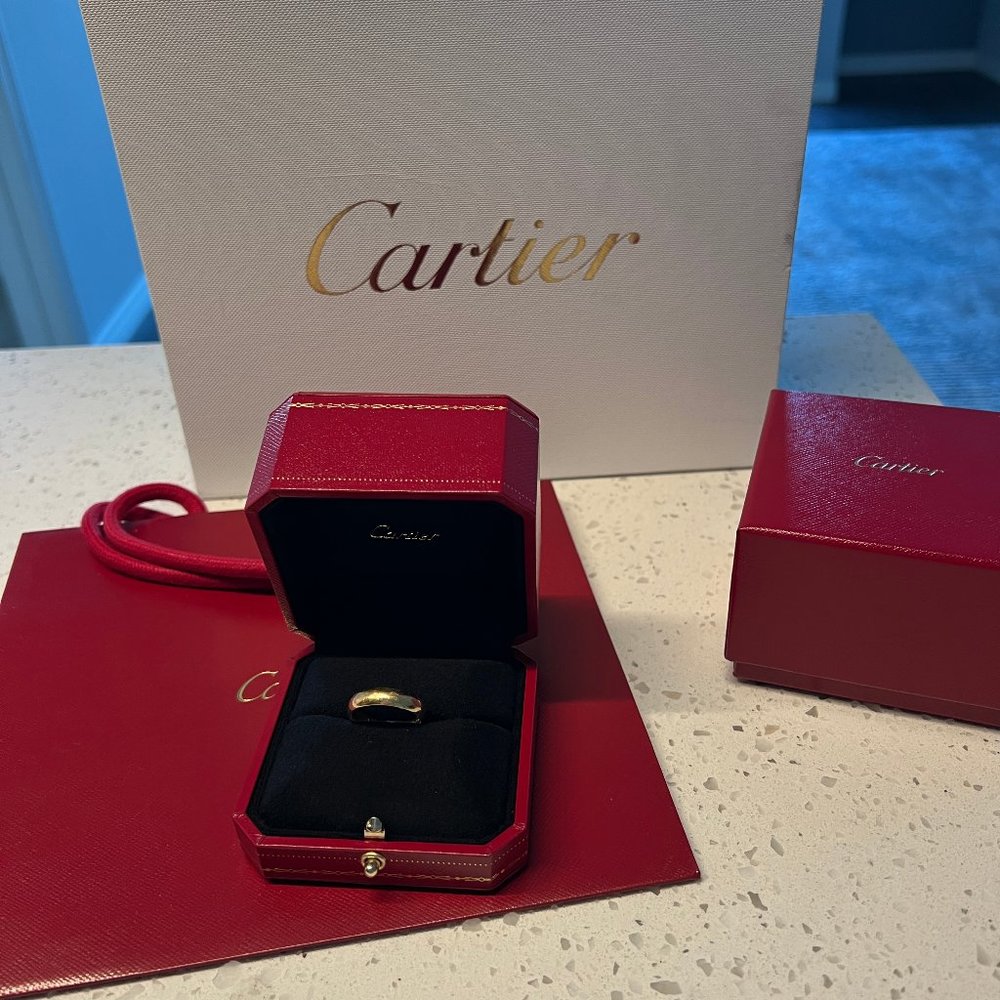 Cartier 1895 Gold Ring